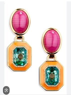 Kurt Geiger Crystal Earrings Nwt
